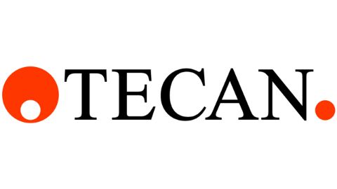 A logo for the brand Tecan