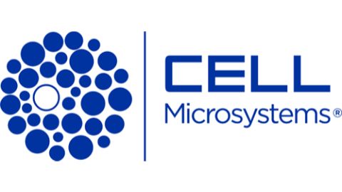 A logo for the brand Cell Microsystems