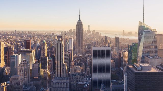 City sky line