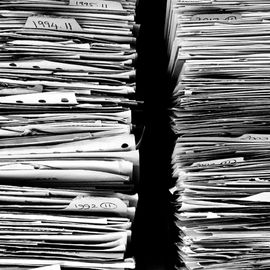 Paper file documents 