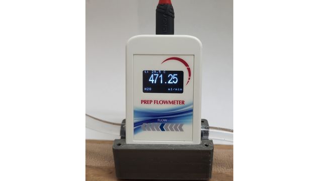 The Prep Flowmeter.