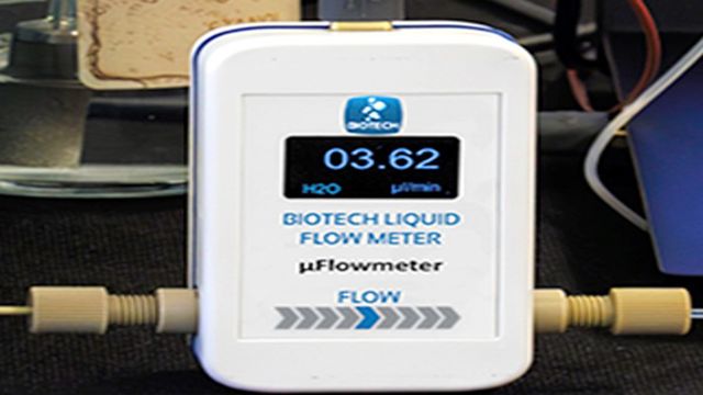 The Biotech Micro Flow Meter.