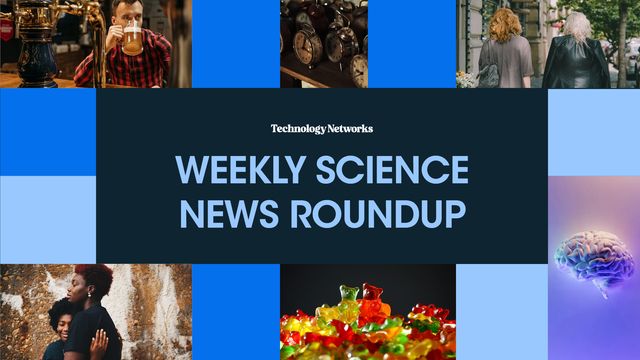 Technology Networks' weekly science news roundup logo.